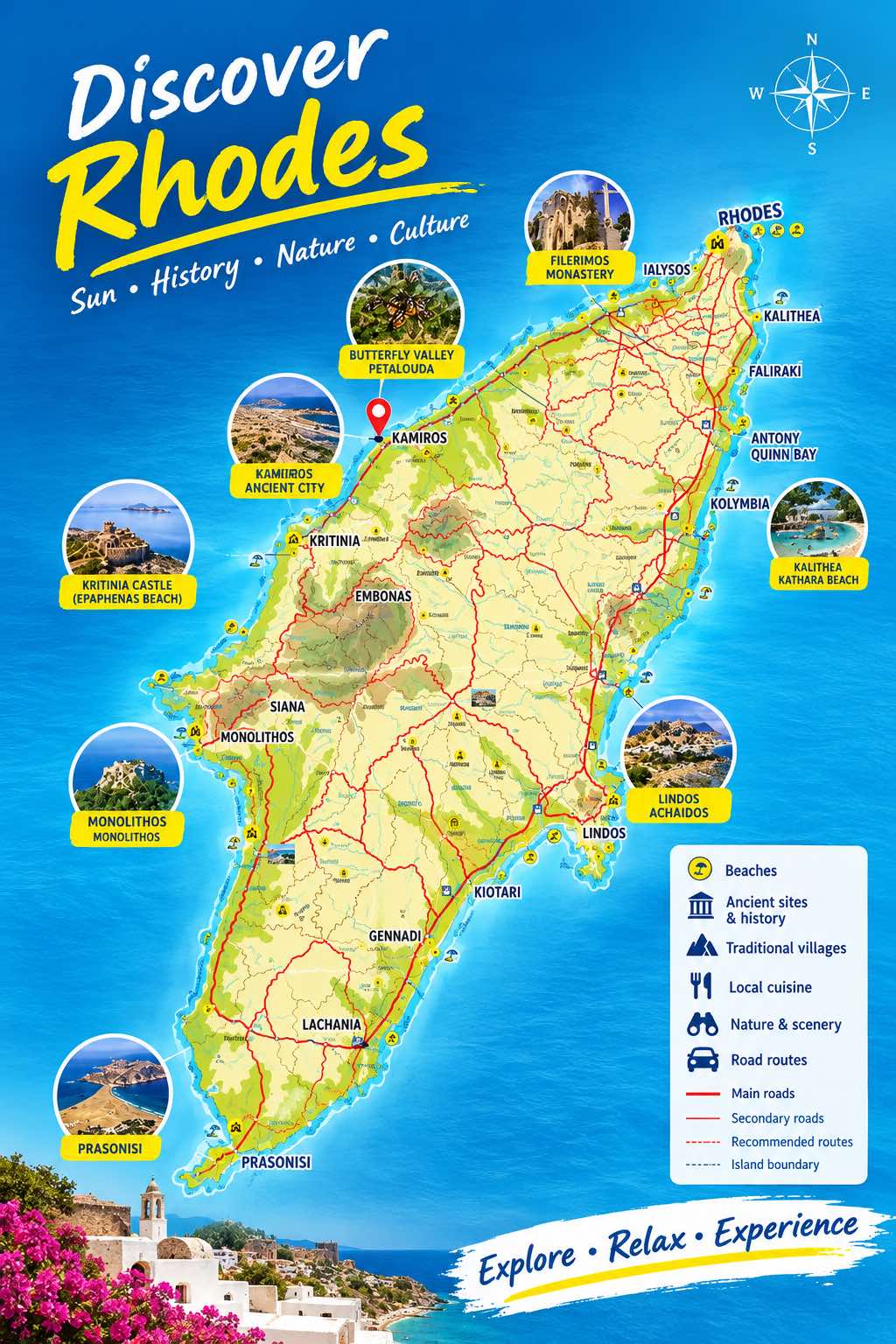 Rhodos-map