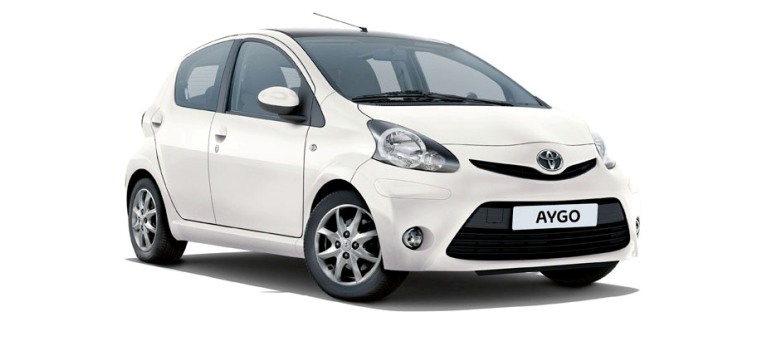Rent a car Rhodes Toyota aygo autotour rent a car