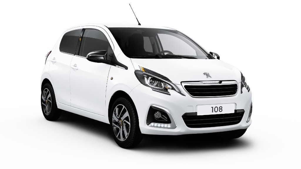 Rent a car Rhodes Peugeot 108