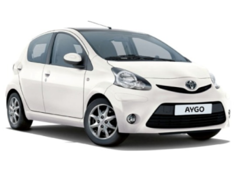  Autonoleggio Rodi Toyota Aygo senza carta di Credito