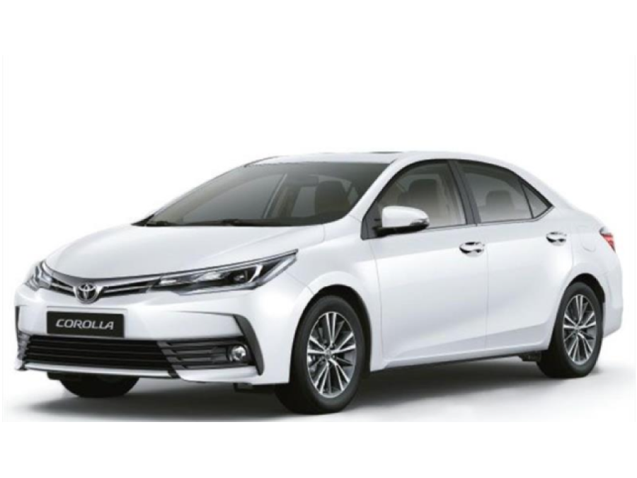 Autonoleggio Rodi Toyota Corolla senza carta di Credito